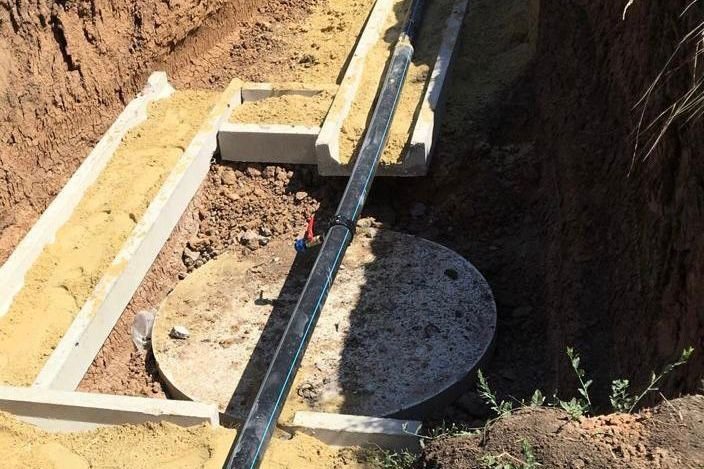 Строительство водопроводных сетей в станице Тацинской завершится в ноябре